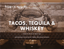 Tablet Screenshot of gringosandmariachis.com